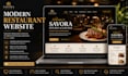 build a modern restaurant website