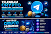 do crypto promotion crypto marketing telegram group channel