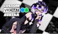 model custom vrchat avatar for you