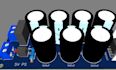 do power supply pcb, dc dc converter, multilayer pcb, pcb routing, dfm ready
