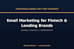 write high converting email campaigns for fintech and lending brands