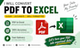 convert PDF to excel and clean data accurately