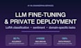 fine tune your llm lora private deployment