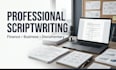 write engaging youtube scripts