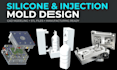 design plastic injection mold 3d cad model files dfm step 3d print manufacturing