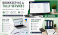 do bookkeeping, tally accounting and bank reconciliation