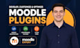 develop, customize, and optimize moodle plugin