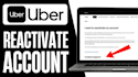 uber reactivation, spark reactivation, walmart reactivation, uber suspension