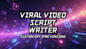 write viral shorts, tiktok script andinstagram reels script