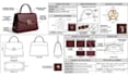 create fashion bag tech pack handbag tech pack backpack tech pack purse specs
