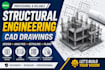provide professional structural eng design and cad drawings