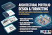 design, format, and organize your architectural projects