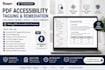 create accessible PDF documents