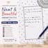 do simple, clean and natural handwriting