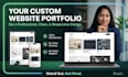 develop a custom portfolio website