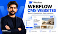 build webflow cms website, webflow blog, collections and dynamic pages