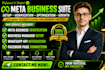 setup meta business suite, whatsapp API, meta business verification