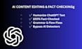 do ai content editing and ai fact checking