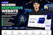 a modern responsive website