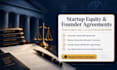 prepare investor ready founder equity distribution agreements