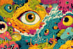 make psychedelic illustrations for you