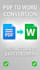 convert PDF to word