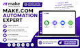 create setup make com automation made com fix make com ai automation make expert