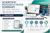 summarize biotechnology and biomedical research papers