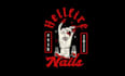 design dynamic hell fire nails logo