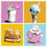 design unique food pop art illustrations and posters