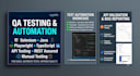 do QA automation testing with selenium java playwright and API testing
