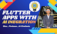 develop a flutter app with ai chatbot and chatgpt integration