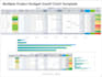 create excel budget and project timeline