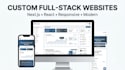 build a modern full stack web application with next js