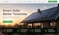 build wix solar installer website squarespace solar panel installation website