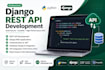 develop django rest apis and python backend