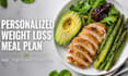 create a personalized weight loss meal plan with recipes