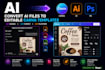 convert any ai generated design into an editable canva template