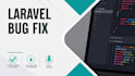 fix laravel bugs, PHP errors and backend issues
