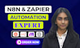do advance zapier automation setup and integration