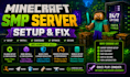 fix setup minecraft smp server plugins spigot paper install minecraft mod fabric