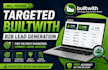 provide targeted builtwith b2b lead generation