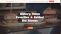 create a modern fast food restaurant website