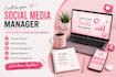 create professional canva social media posts