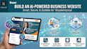 build an ai powered business website