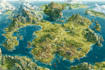 do fantasy map design map maker vector map illustration