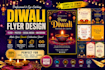 design easter, egg hunt, party, dj, and event flyer