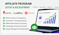 set up and recruit affiliates for your awin or goaffpro program