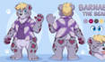 create a furry reference sheet, fursona ref sheet and character design