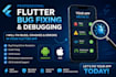 fix flutter errors, bugs and crashes in your flutter app